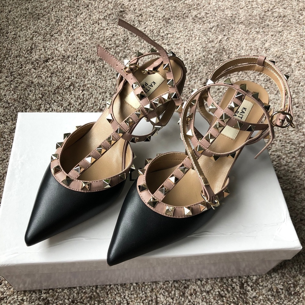 Kaitlyn Pan Kitten Heel